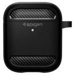 Spigen Rugged Armor Case for Apple AirPods - Matte Black