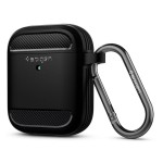 Spigen Rugged Armor Case for Apple AirPods - Matte Black