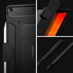 Spigen Rugged 10.2 iPad case - Black