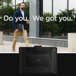 Spigen Rugged 10.2 iPad case - Black