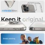Spigen iPhone 14 Pro case with MagSafe - Clear White