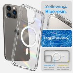 Spigen iPhone 14 Pro case with MagSafe - Clear White