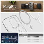 Spigen iPhone 14 Pro case with MagSafe - Clear White