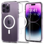 Spigen iPhone 14 Pro case with MagSafe - Clear White
