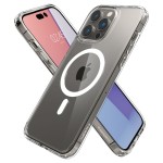 Spigen iPhone 14 Pro case with MagSafe - Clear White