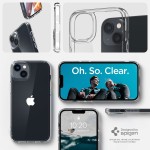 Spigen Ultra Hybrid iPhone 14 case - Crystal Clear