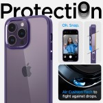 Spigen Ultra Hybrid iPhone 14 Pro case - Deep Purple