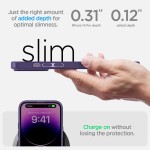 Spigen Ultra Hybrid iPhone 14 Pro case - Deep Purple