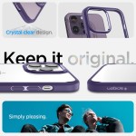 Spigen Ultra Hybrid iPhone 14 Pro case - Deep Purple