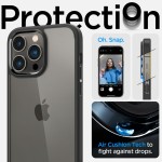 Spigen Ultra Hybrid iPhone 14 Pro case - Matte Black