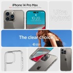 Spigen Ultra Hybrid iPhone 14 Pro Max case - Crystal Clear