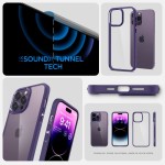 Spigen Ultra Hybrid iPhone 14 Pro Max case - Deep Purple