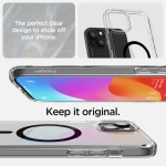 Spigen Ultra Hibrid iPhone 15 case (MagSafe) - Black