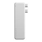 Satechi USB-C Snap Hub 6in2 adapteris - Silver