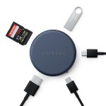 Satechi Multiport OntheGo 5in1 adapteris - Indigo
