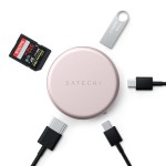 Satechi Multiport OntheGo 5in1 adapteris - Blush