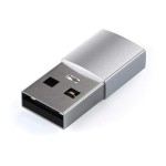 Satechi USB-A į USB-C Silver adapteris (be pakuotės)