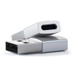 Satechi USB-A į USB-C Silver adapteris (be pakuotės)