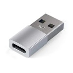 Satechi USB-A į USB-C Silver adapteris (be pakuotės)