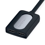Satechi USB-C Dual 4K HDMI Space Gray adapteris