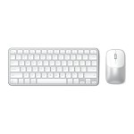 Satechi Slim CEX1 belaidė klaviatūra + belaidė pelė - Silver