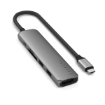 Satechi Type-C 6-in-1 adapteris - Space Gray