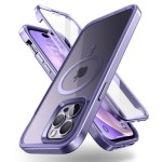SUPCASE Edge iPhone 14 Pro Max case with MagSafe - Deep Purple
