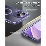 SUPCASE Edge iPhone 14 Pro Max case with MagSafe - Deep Purple