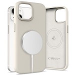 Tech-Protect Silicone Pure MagSafe iPhone 14 case - Cosmic Latte
