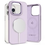 Tech-Protect Silicone Pure MagSafe iPhone 15 Pro case - Mauve