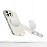 Tech-Protect Silicone Pure MagSafe iPhone 15 Pro case - Cosmic Latte