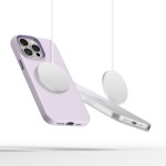 Tech-Protect Silicone Pure MagSafe iPhone 15 Pro Max case - Mauve
