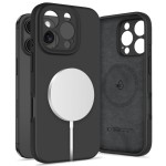 Tech-Protect Liquid Silicone MagSafe iPhone 16 Pro case - Black
