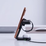 Tech-Protect A56 3IN1 25W QI2.2 MagSafe kroviklis - Black
