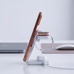 Tech-Protect A56 3IN1 25W QI2.2 MagSafe kroviklis - White