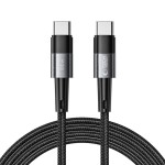 Tech-Protect USB-C / USB-C 100W 2m krovimo laidas - Black