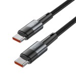 Tech-Protect USB-C / USB-C 100W 2m krovimo laidas - Black