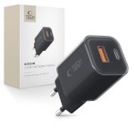 Tech-Protect 33W USB-C / USB-A kroviklis - Black