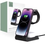 Tech-Protect A8 3in1 15W MagSafe kroviklis - Black