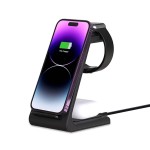 Tech-Protect A8 3in1 15W MagSafe kroviklis - Black