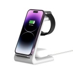 Tech-Protect A8 3in1 15W MagSafe kroviklis - White