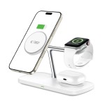 Tech-Protect 3in1 A45 15W MagSafe kroviklis - White