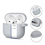 Tech-Protect Hook Apple Airpods 4 Case - Crayon Grey