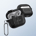 Tech-Protect Slim Hook Apple Airpods 4 Case - Black