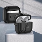 Tech-Protect Slim Hook Apple Airpods 4 Case - Black