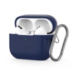 Tech-Protect ICON Hook Apple Airpods Pro 1-2 gen Case - Navy Blue