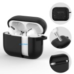 Tech-Protect ICON Hook Apple Airpods Pro 1-2 gen Case - Navy Blue