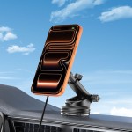 Tech-Protect V9 ArcticBoost magnetinis automobilinis bevielis kroviklis 25W Black