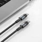Tech-Protect USB-C / USB-C 100W 1m krovimo laidas - Black