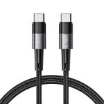 Tech-Protect USB-C / USB-C 100W 1m krovimo laidas - Black